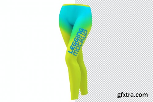 Women's leggings mockup