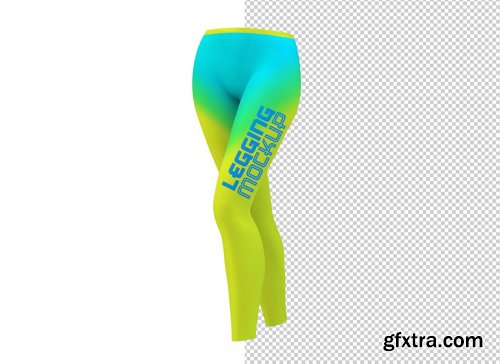 Women's leggings mockup