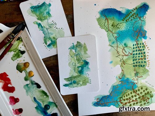  A Beautiful Mess: A Mixed Media Exploration in Watercolor and Pastels