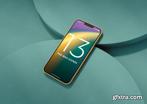 Phone 13 Pro Max Mockup Scenes