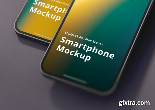 Phone 13 Pro Max Mockup Scenes