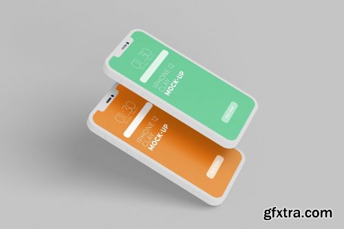 IPhone 12 Clay Mockup