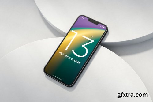 Phone 13 Pro Max Mockup Scenes