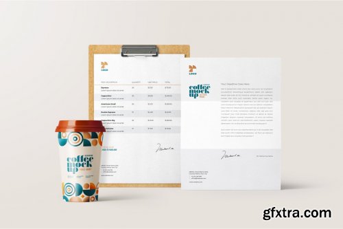 CreativeMarket - Coffee Branding Mockup Bundle 6627422