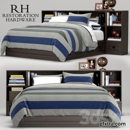 Keynes Storage bed, RH Teen