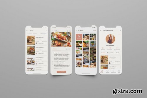 App UI / Phone Screen Mockup