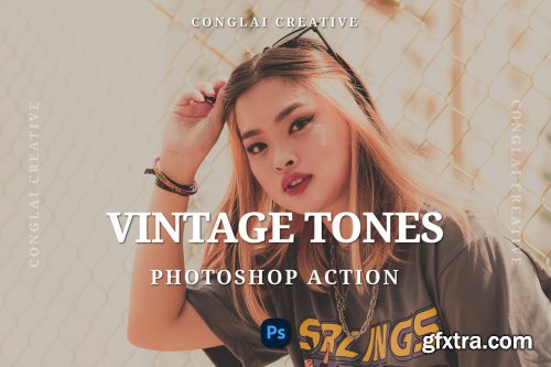 Vintage Tones - Photoshop Action