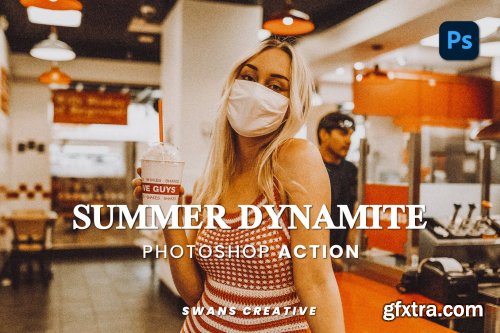 Summer Dynamite Photoshop Action