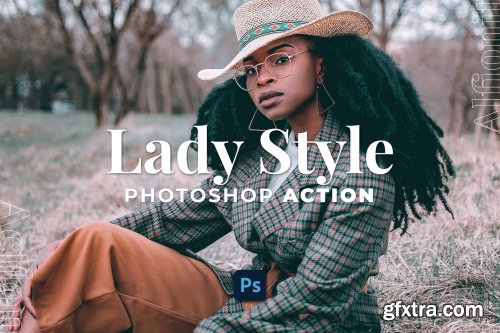 Lady Style Photoshop Action