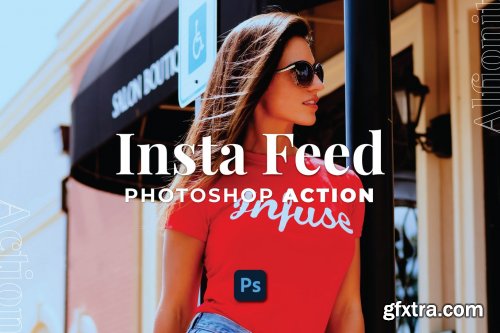  Insta Feed Photoshop Action