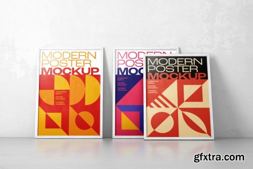 Modern Poster Mockup Set