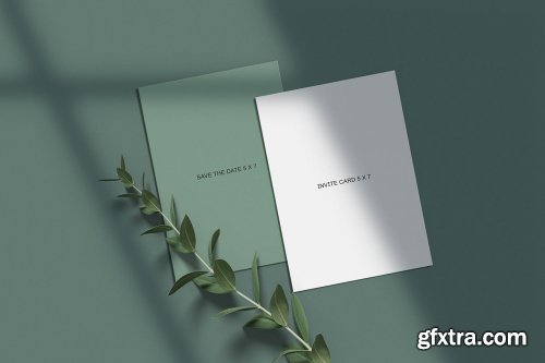 Wedding Invitation Suit Mockups