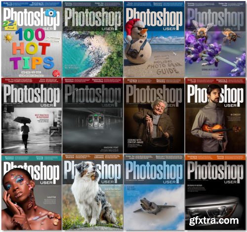 Photoshop User - 2021 Full Year Issues Collection
