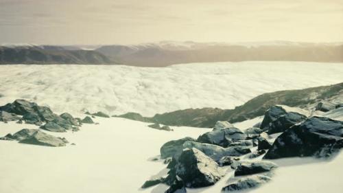 Videohive - Snow and Rock in the Winter - 35006523 - 35006523