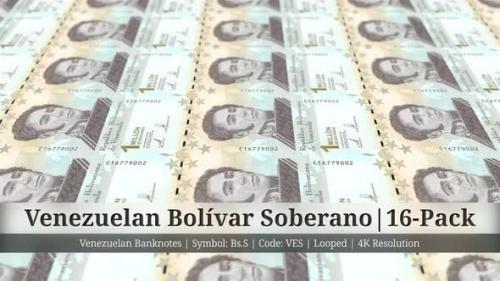 Videohive - Venezuelan Bolívar Soberano | Venezuela Currency - 16 Pack | 4K Resolution | Looped - 35023313 - 35023313