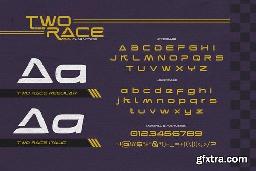 Two Race Typeface