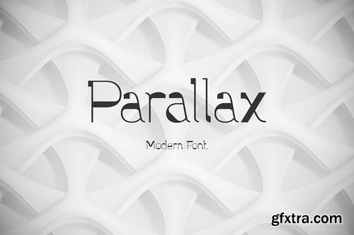 Parallax Font