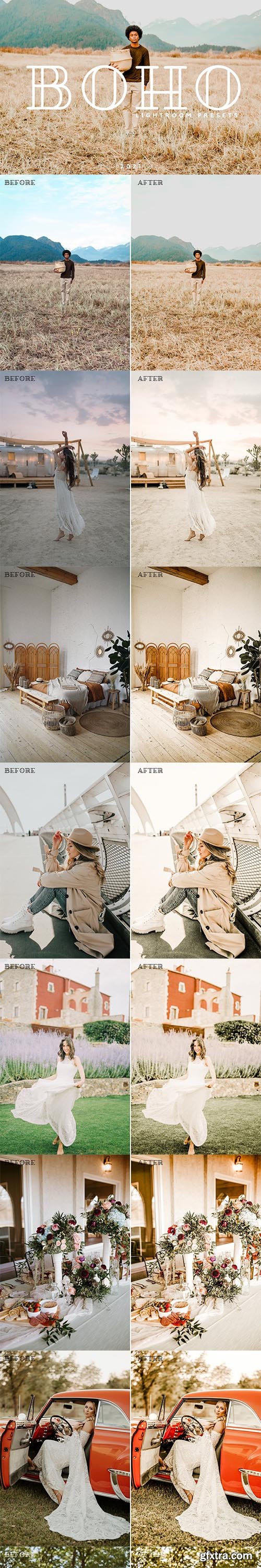 CreativeMarket - Bohemian Lightroom Presets 6593741