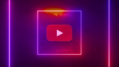 Videohive - Glowing You Tube Logo - 34966957 - 34966957