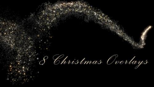 Videohive - 8 Christmas Particle Trails - 34972774 - 34972774