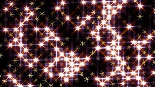 Videohive - 4k Blinking Stars - 34975007 - 34975007