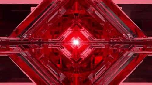 Videohive - Red Glass Tunnel - 34975144 - 34975144