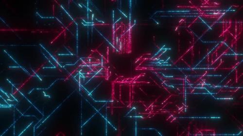 Videohive - Circuit Background Loop - 34976308 - 34976308