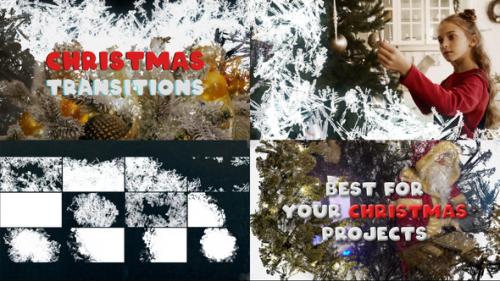 Videohive - Ice Christmas Transitions | Premiere Pro MOGRT - 34988469 - 34988469