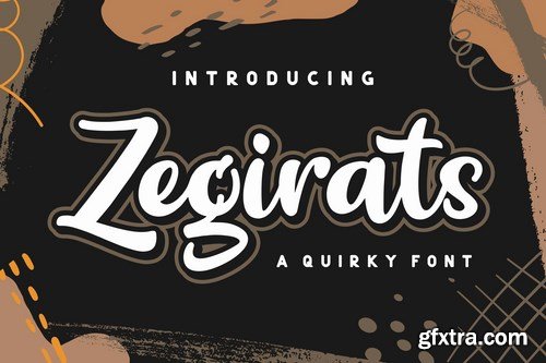 Zegirats Font