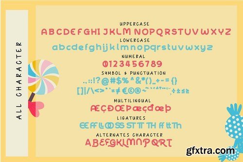 Hallo Rainbow Fancy Handwritten Font