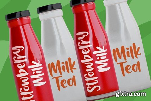 Redmilk Font