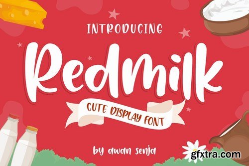 Redmilk Font