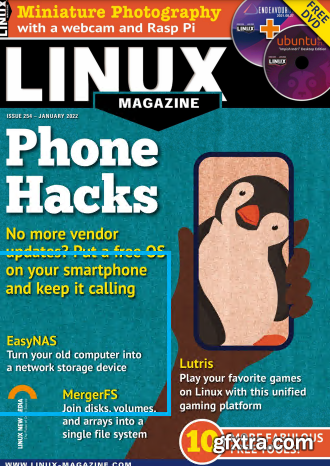 Linux Magazine USA - Issue 254, January 2022