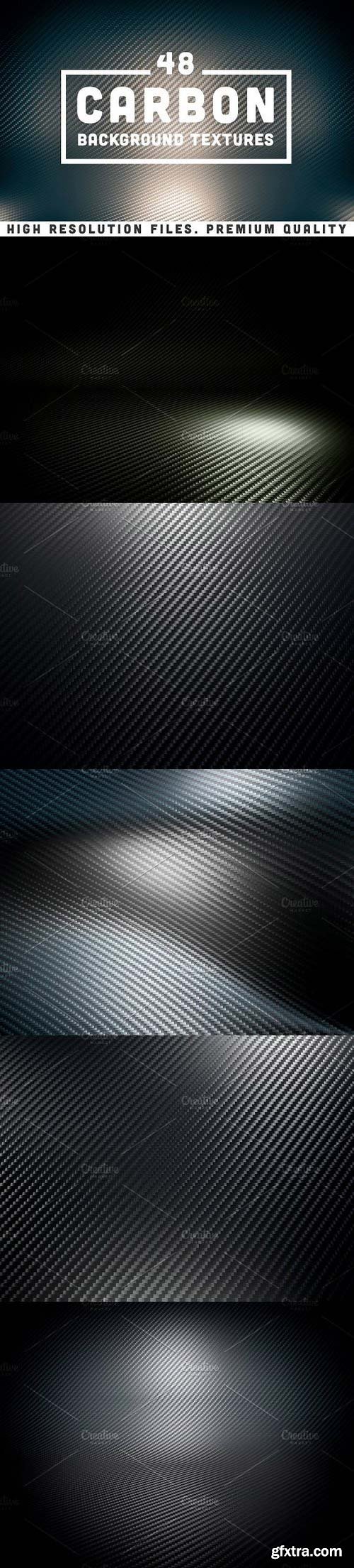 48 Carbon Background Textures