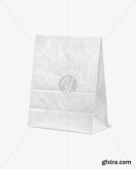 Kraft Paper Shopping Bag Mockup 89364