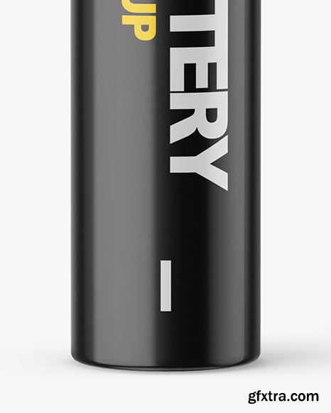 Glossy AAA Battery Mockup 89518