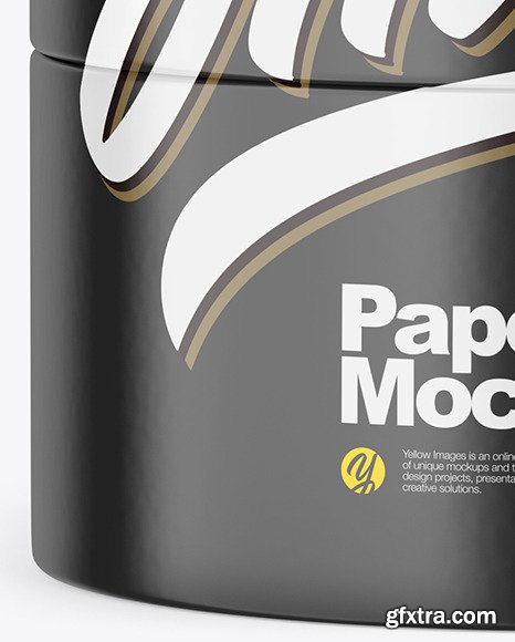 Matte Paper Tube Mockup 89525