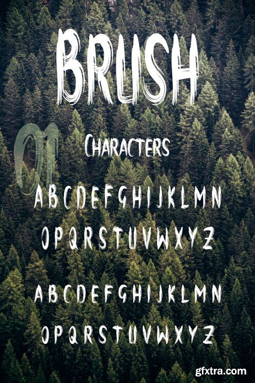 Brush Font