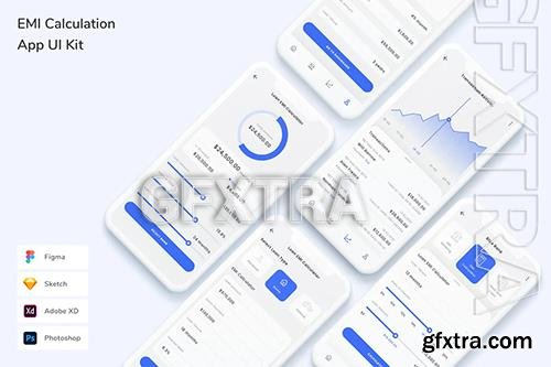 EMI Calculation App UI Kit UMCURRQ