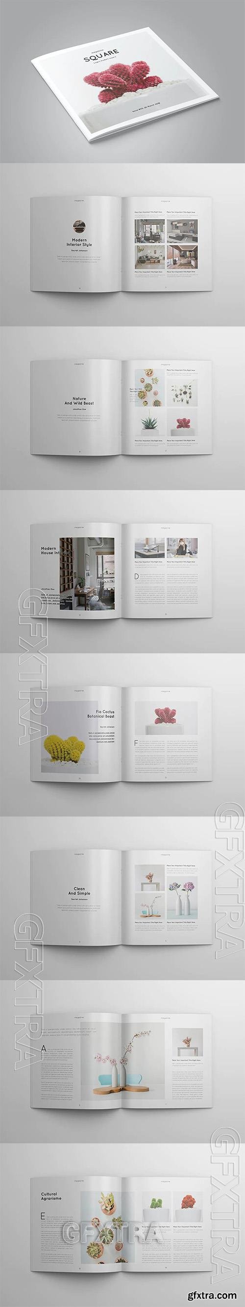 Square Magazine Template RN97ZEL