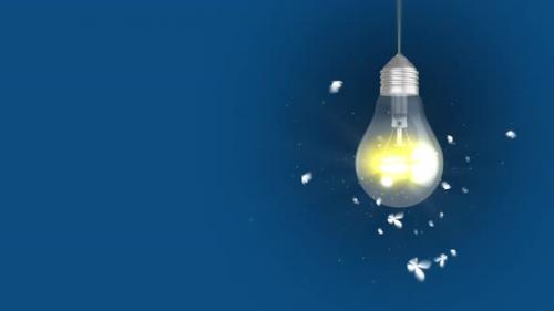 Videohive - Flying On Light - 34158681 - 34158681