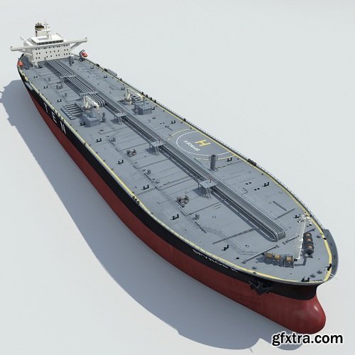 Ship Tanker 3d Model