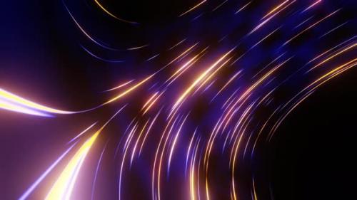 Videohive - Scifi Abstract Theme with Shiny Pink Blue Vivid Glow Lines - 35039942 - 35039942