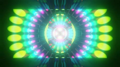 Videohive - Abstract Multicolor Psychedelic Hypnotic Technology VJ Loop Background - 35039997 - 35039997