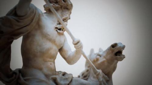 Videohive - Close Up of the Neptune Statue - 35040056 - 35040056