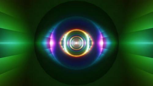 Videohive - Round Blurred Science Hitech VJ Loop Abstraction - 35040066 - 35040066
