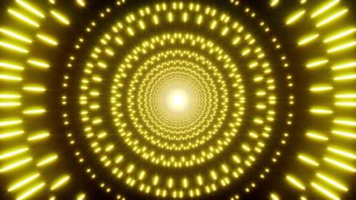 Videohive - Shiny Yellow Circle Light - 35042225 - 35042225