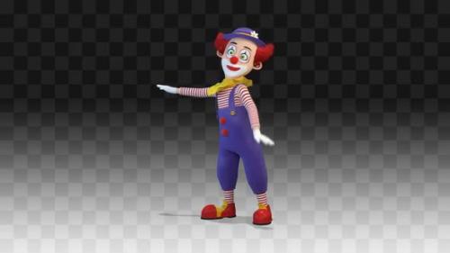 Videohive - Clown Dancing A Circus Dance - 35045011 - 35045011