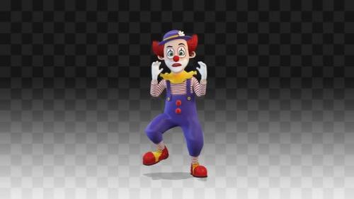 Videohive - Scary Clown Walk - 35045014 - 35045014