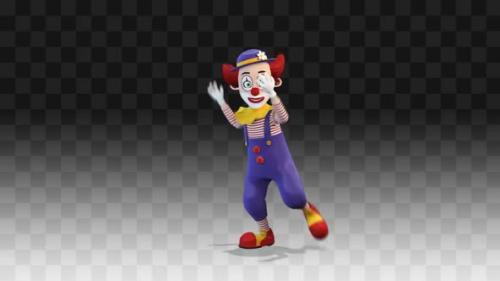 Videohive - Jumping Clown Dancing - 35045020 - 35045020